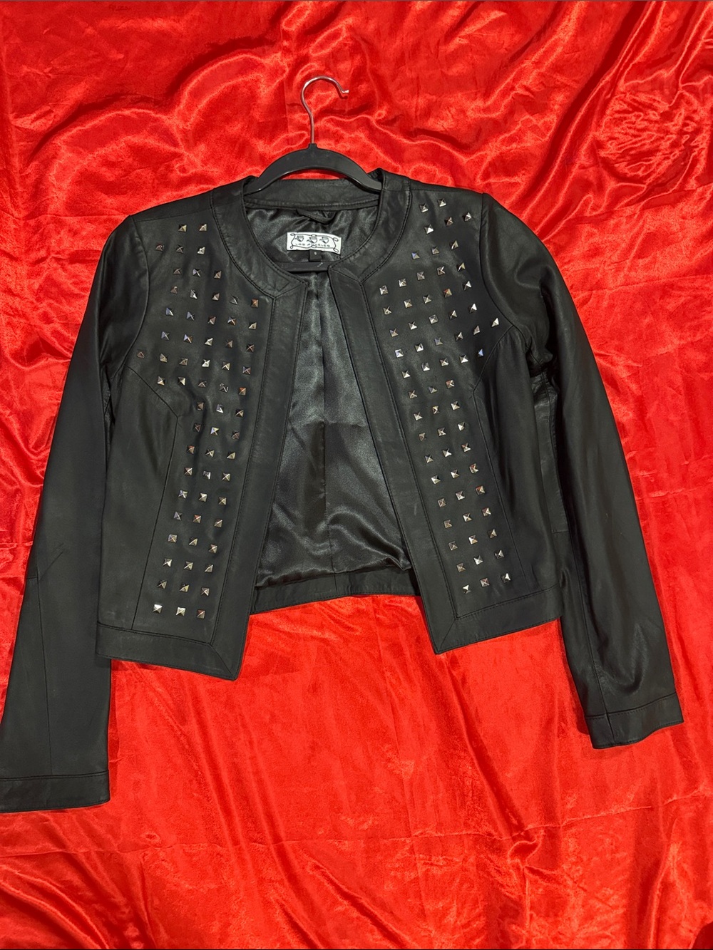 WOW POSHMARK - Authentic LOS ANGELES Leather Studded Jacket!